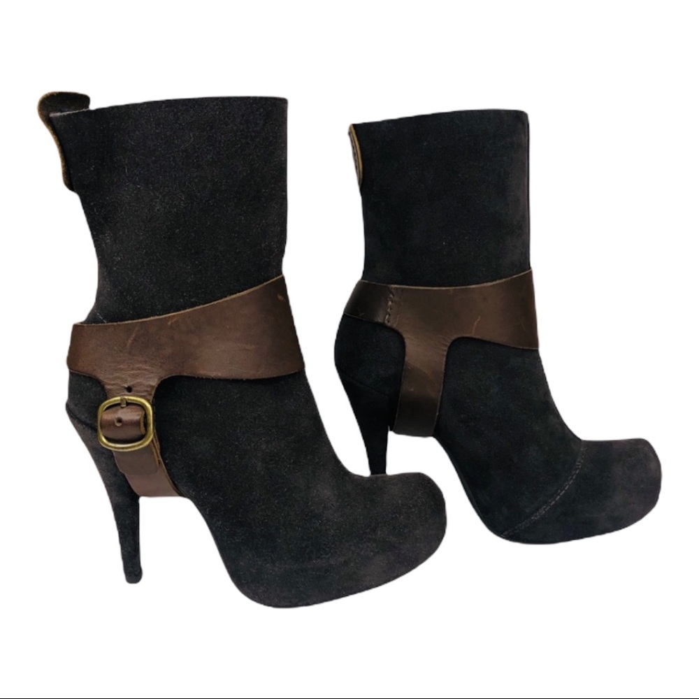 PEDRO GARCÍA “Addison” Platform Harness Boot (7.5)